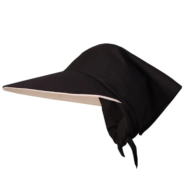 Infantium Victoria Black Cotton Bandana Tuch Schwarz Baumwolle