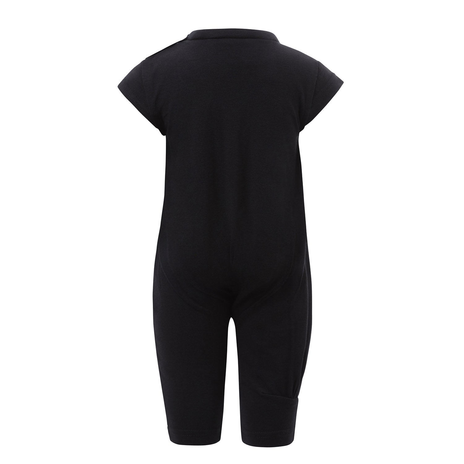 Infantium Victoria Baby Playsuit Strampler schwarz Rollkragen