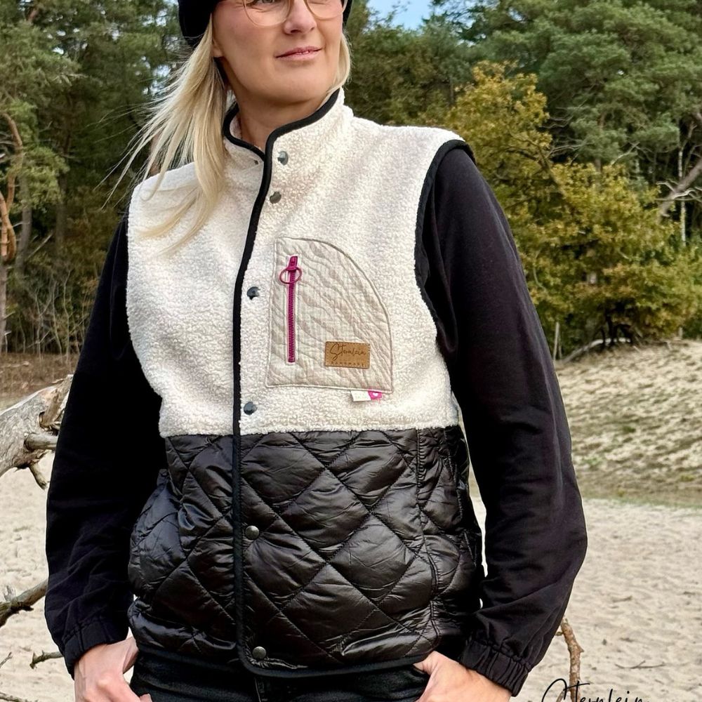 Moeve Design Bluely Weste Schnittmuster Damen EU 32-52