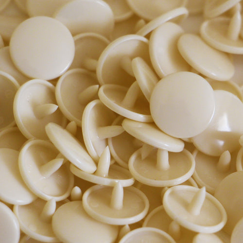 KAM Plastic Snaps D320 Druckknöpfe Gr.20 sand 50 Sets