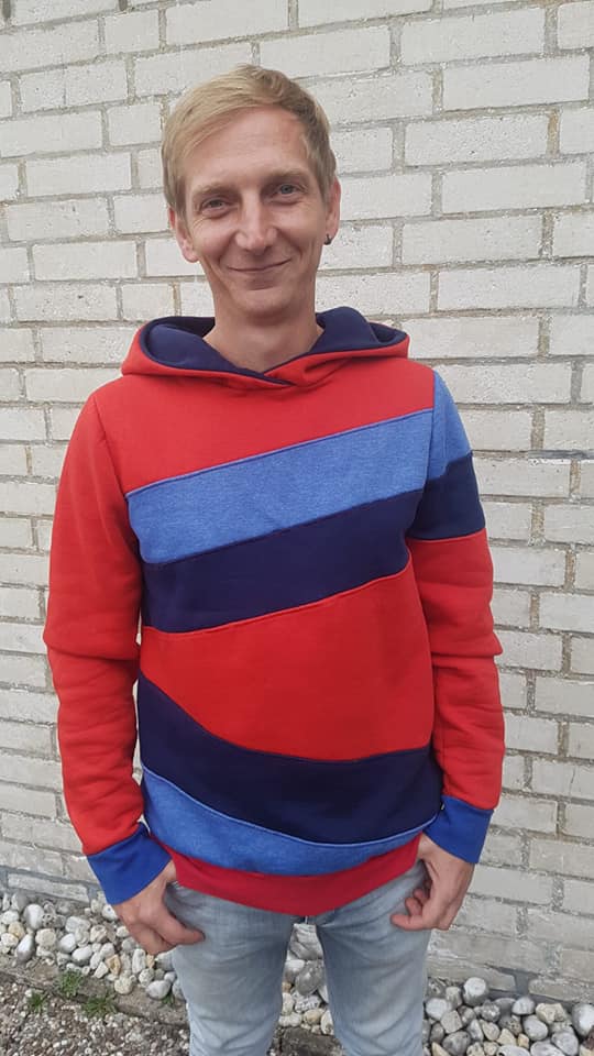 Schnittrebell Morris Hoodie Schnittmuster XS-XXXL Teilungen