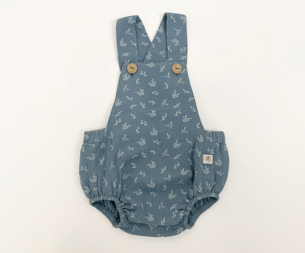 Naturkind Bekleidung Musselin Latzhose kurz Navy 50/56