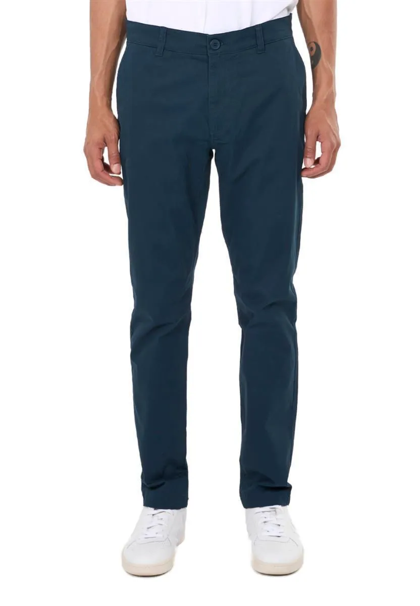 marlowe nature Luca Comfort Pant Chino black jet Bio-Baumwolle