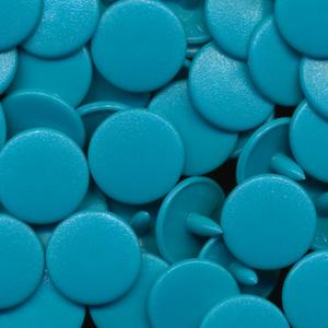 Kam Snaps B46 Teal Druckknöpfe Size 20 matt 50 Sets