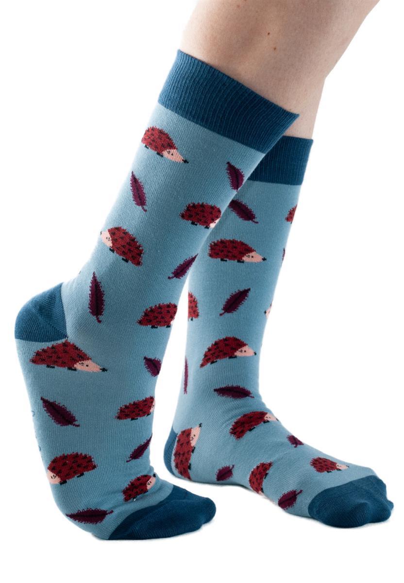marlowe nature Hedgehog Socken burgundy 36-40 Bambus