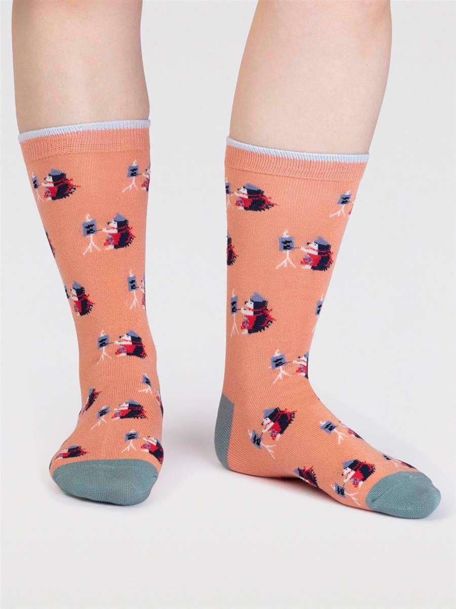 Thought Imena Bamboo Animal Socks Bambus 37-41 gemustert