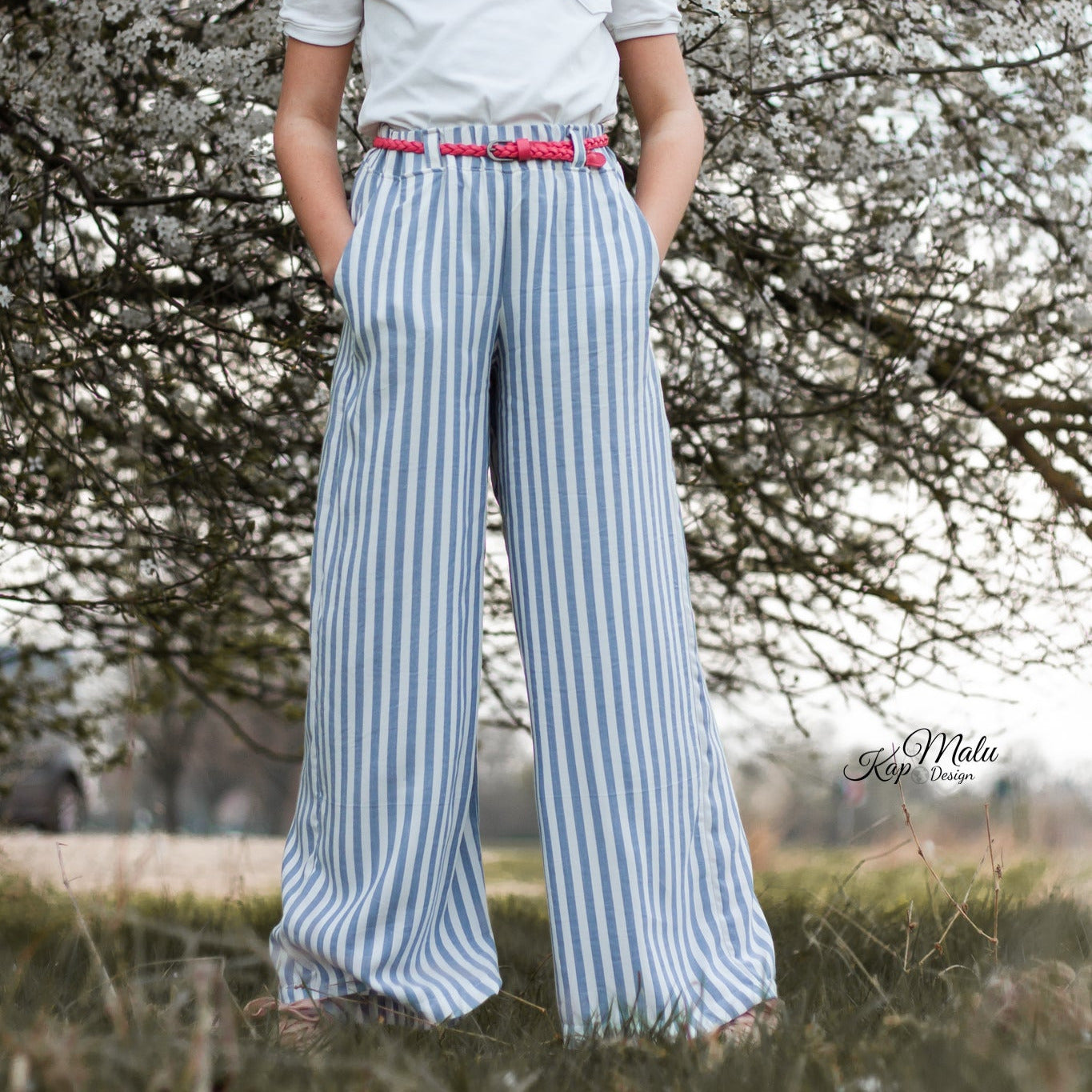 Moeve Design Malea Schnittmuster Hose 86-164 Palazzo