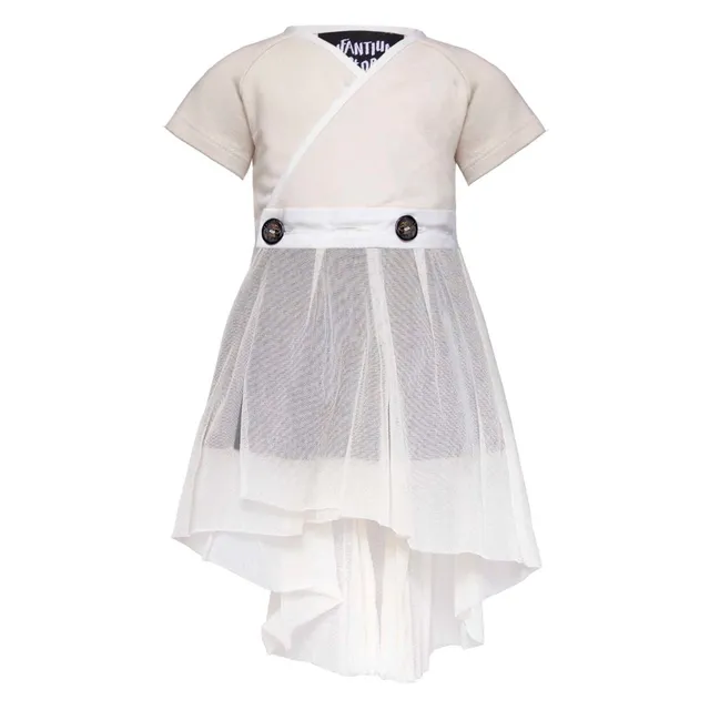 Infantium Victoria The Baby Dress Kleid weiß 80 Tüll Nicki