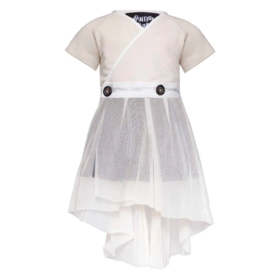 Infantium Victoria The Baby Dress Kleid weiß 80 Tüll Nicki