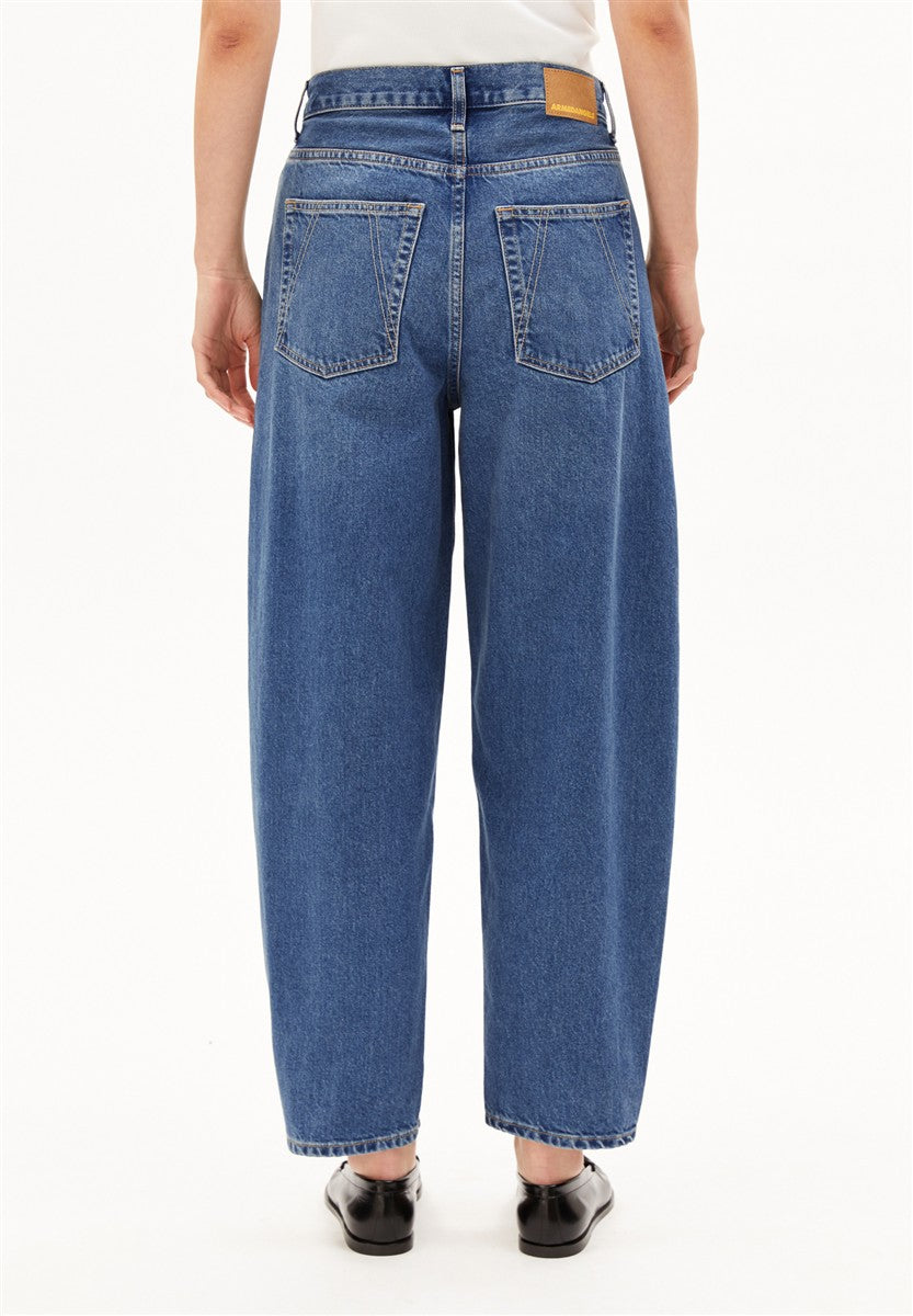 Marlowe Nature Baarly High Waist Barrel Jean crunchy