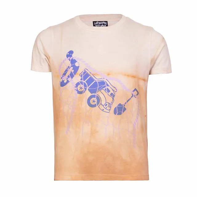 Infantium Victoria T-Shirt Kinder Orange 116 Zwiebelfarbe Bio