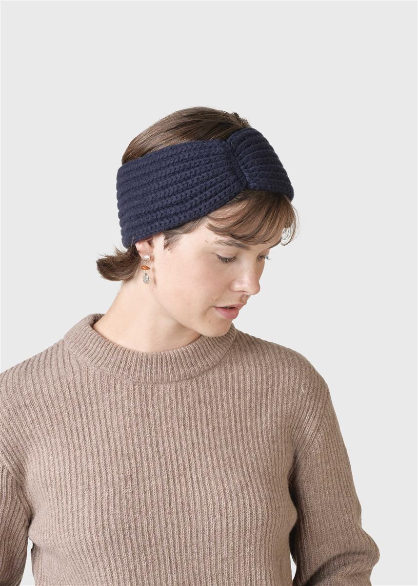 marlowe nature Emmy Headband Stirnband schwarz Merino-Wolle