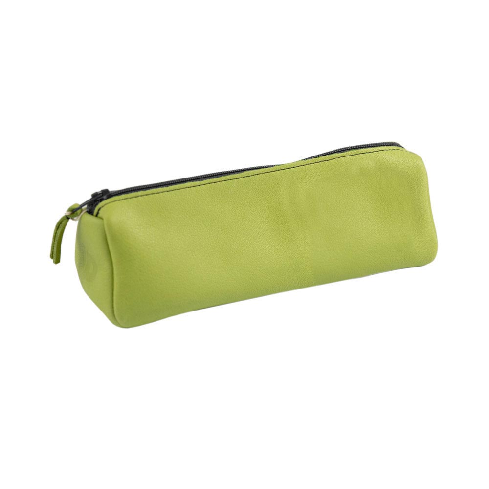Pantolinos Federtasche Naturleder 19x7x7cm Stifte Mäppchen