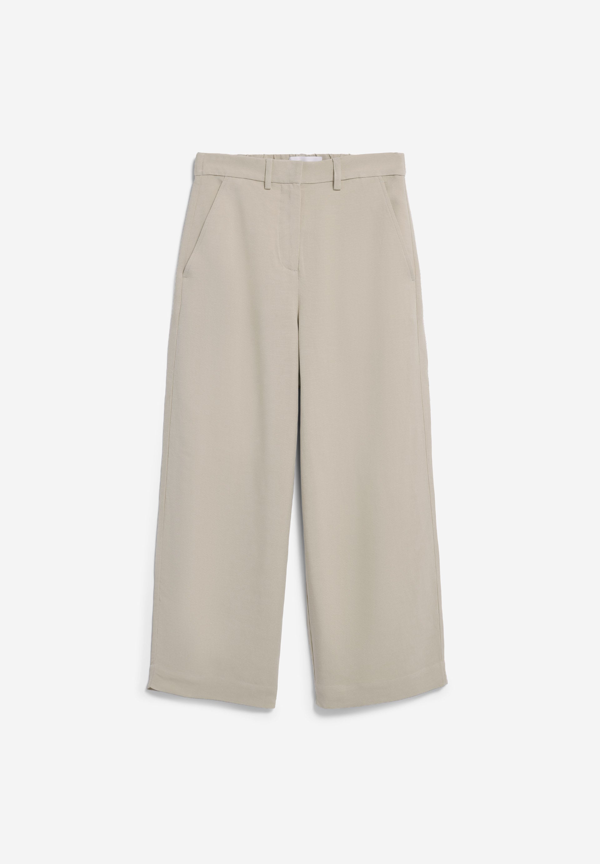 Armedangels Caarunus Lino Hose sandstone weites Leinen