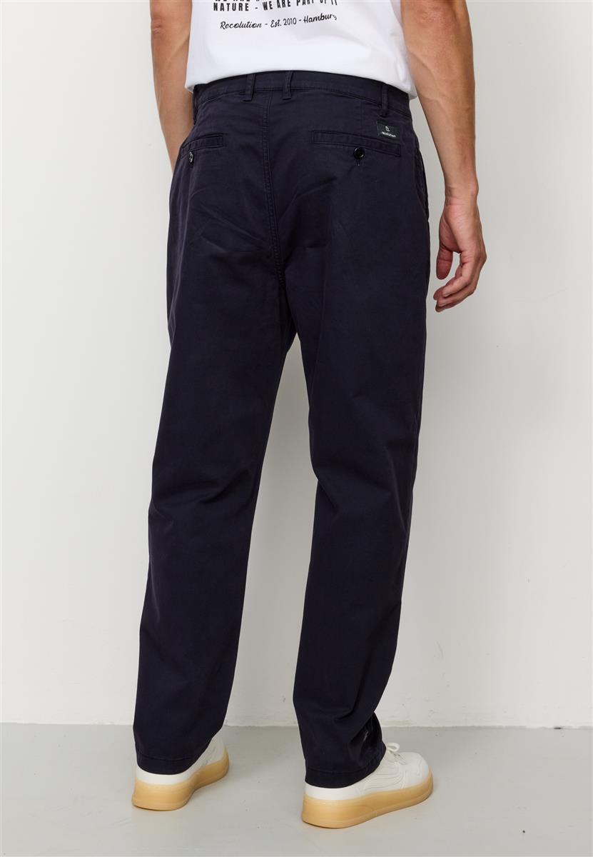 marlowe nature Chino Oak Chino dark navy Bio-Baumwolle