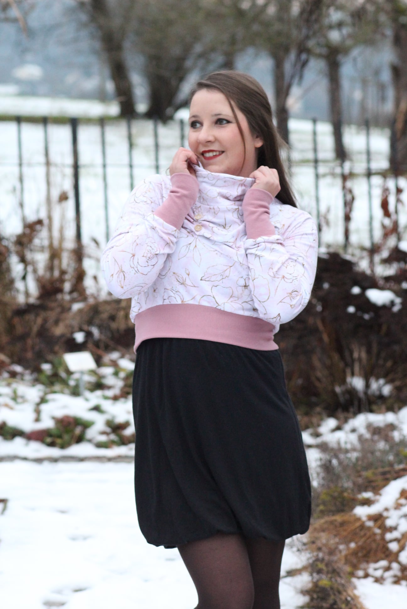 Schnittrebell Elise Hoodie Schnittmuster Ebook Gr.34-54 Crop