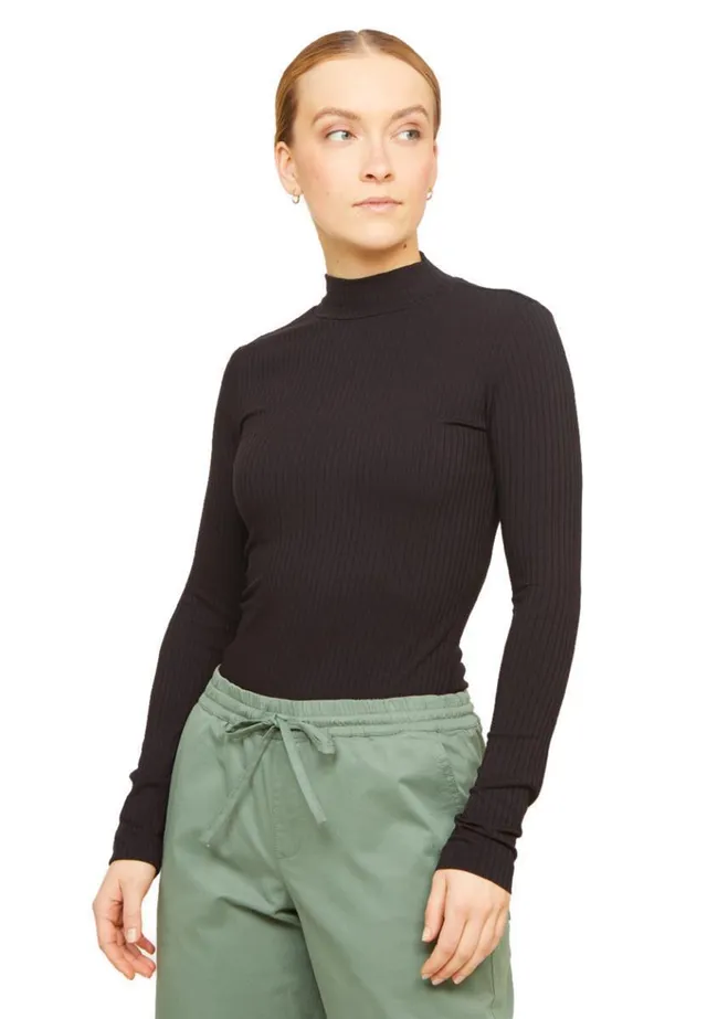 marlowe nature Longsleeve Crassula Shirt deep lake blue aus Viskose