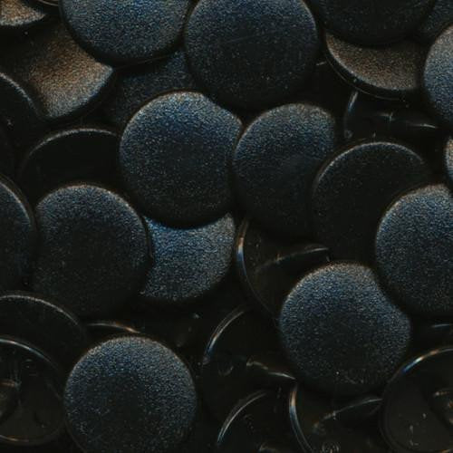 Kam Snaps Plastic Snaps B05 Druckknöpfe schwarz 50 Sets