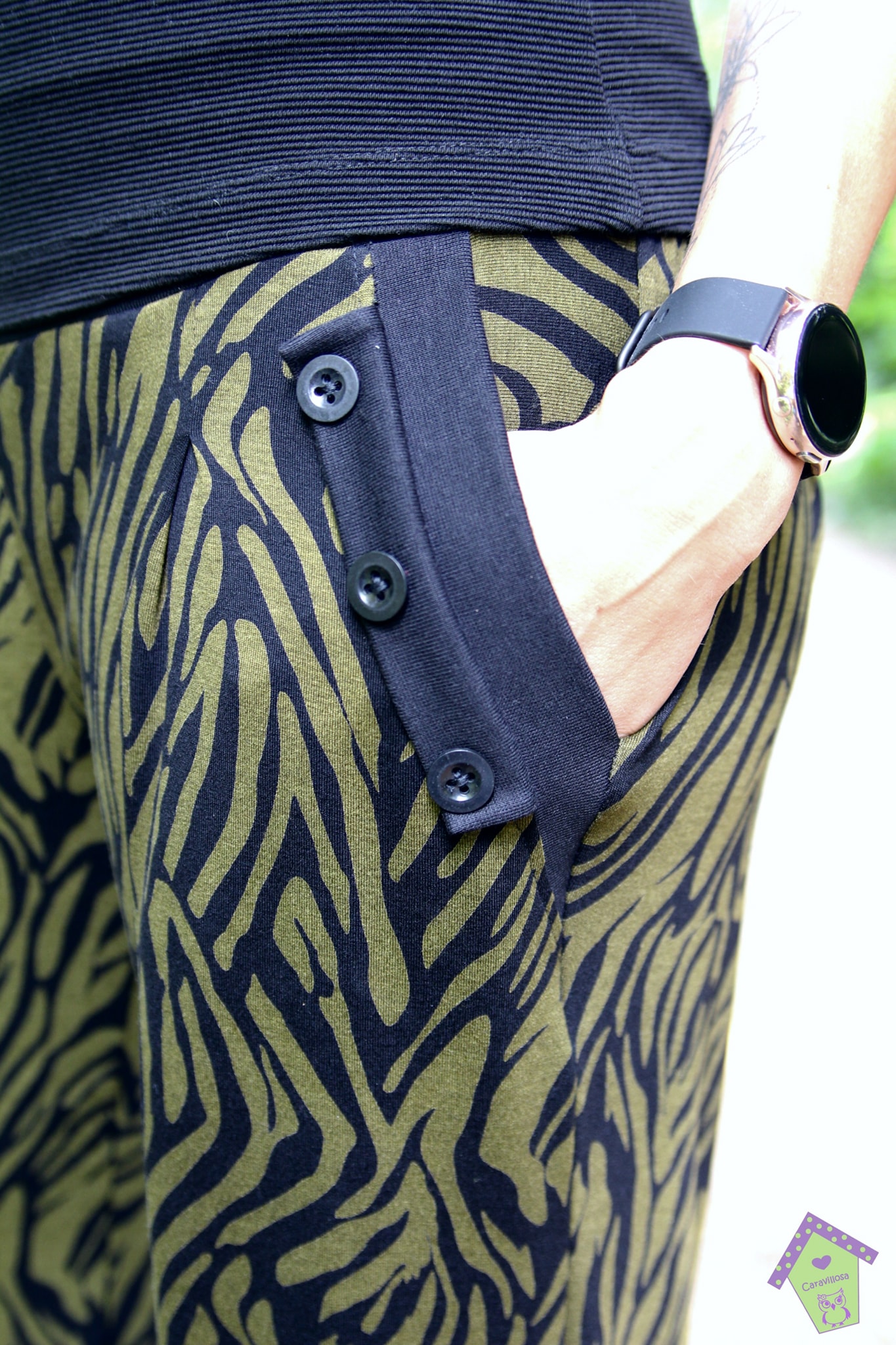 Schnittrebell Margo Hose Papierschnitt Gr. 34-54 Bauchbündchen