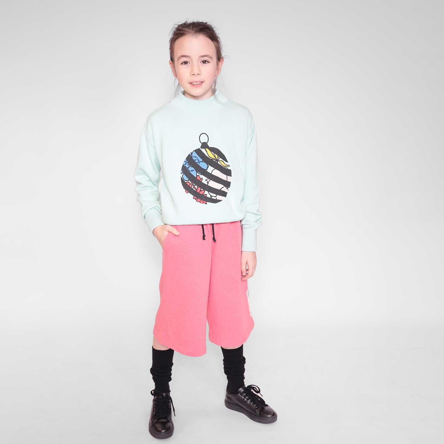 Infantium Victoria Bermuda Shorts Pink Shorts 104-152 Baumwolle
