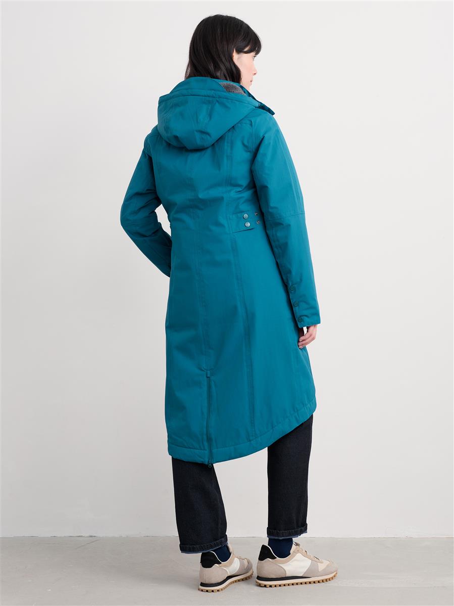 Marlowe Nature Janelle Coat Mantel recycelt squid ink