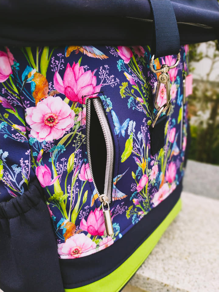Schnittrebell Mini-Baxxter Ebook Rolltop-Rucksack 25x35x8 cm PDF