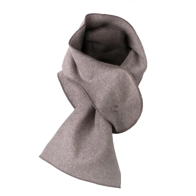 Infantium Victoria Beige Cotton Fleece Schal Baumwoll-Fleece