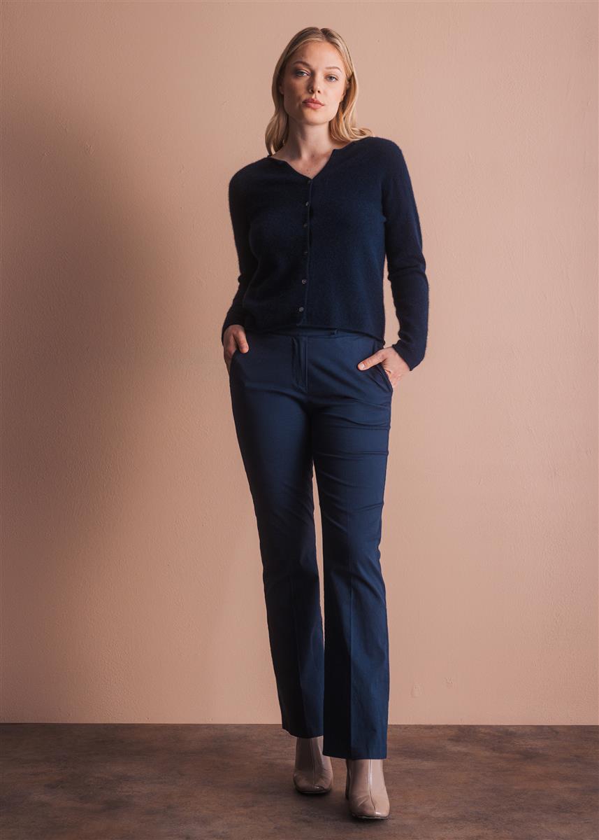 Marlowe Nature Kathy Strickjacke Kaschmir Cardigan navy