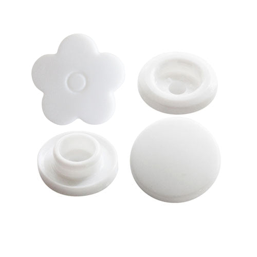 Kam Plastic Snaps Flower Druckknöpfe Blume 10000 Sets