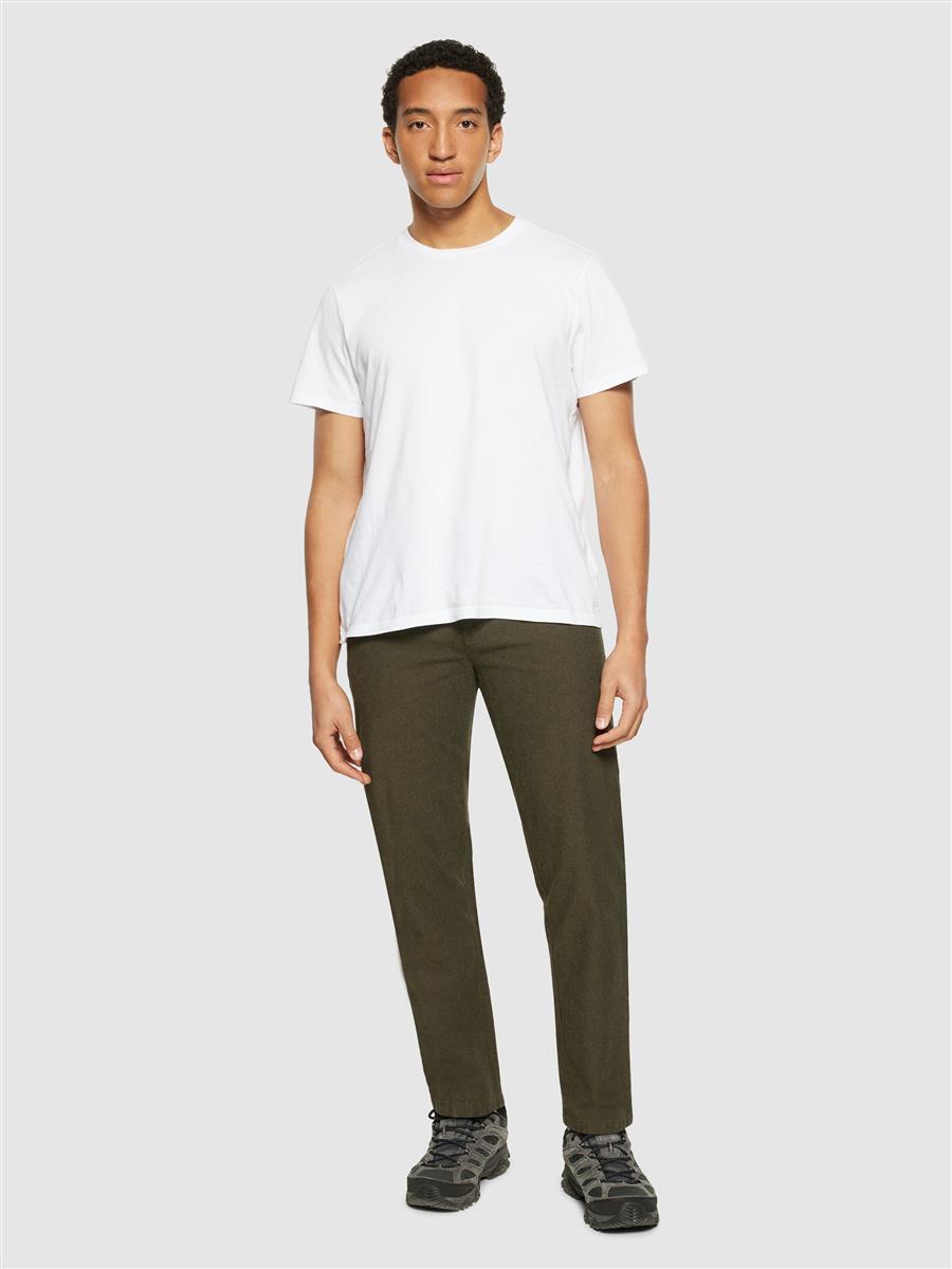 marlowe nature Chuck Regular Flannel Chino dark olive