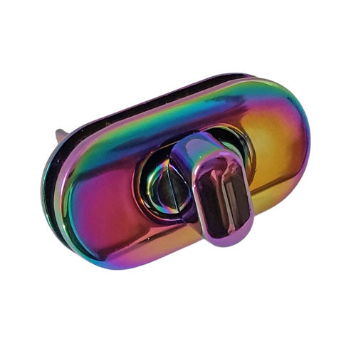 Kam Snaps Oval Turn Locks Taschenverschluss 2er Silber