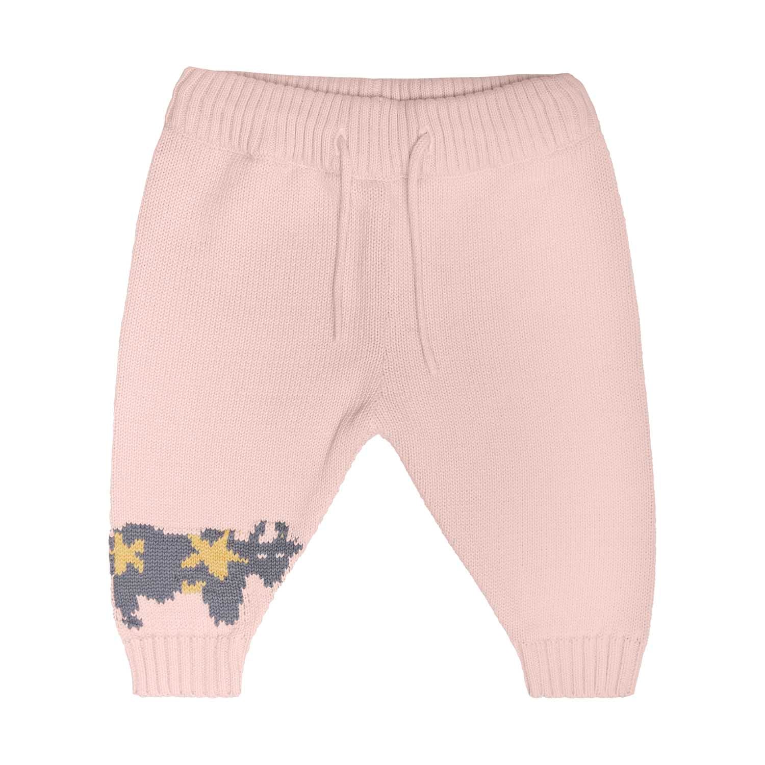 Infantium Victoria Baby Christmas Leggings Babyhose rosa Bio-Baumwolle