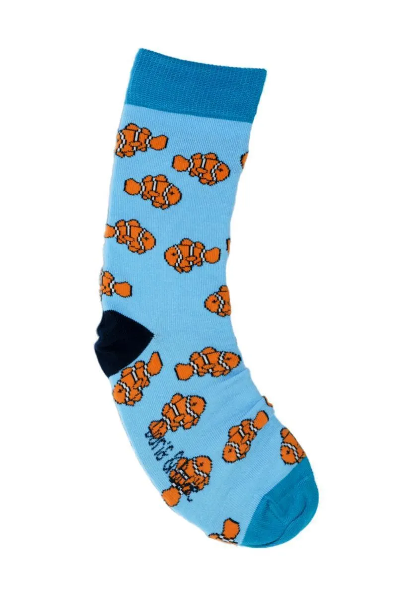 marlowe nature Clownfish Socken blue Bambus Gr. 41-45