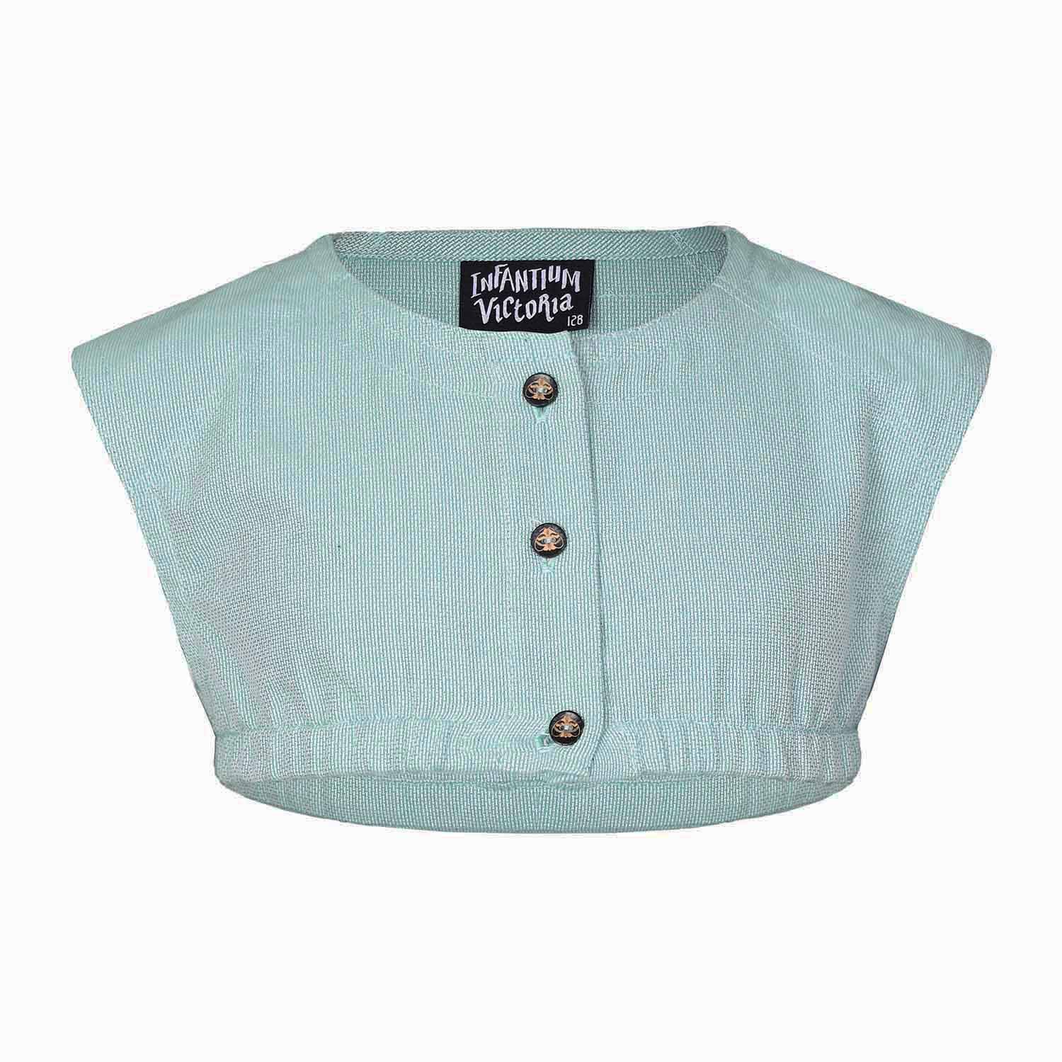 Infantium Victoria Crop Top Mint Gr 128 Baumwolle Mädchen