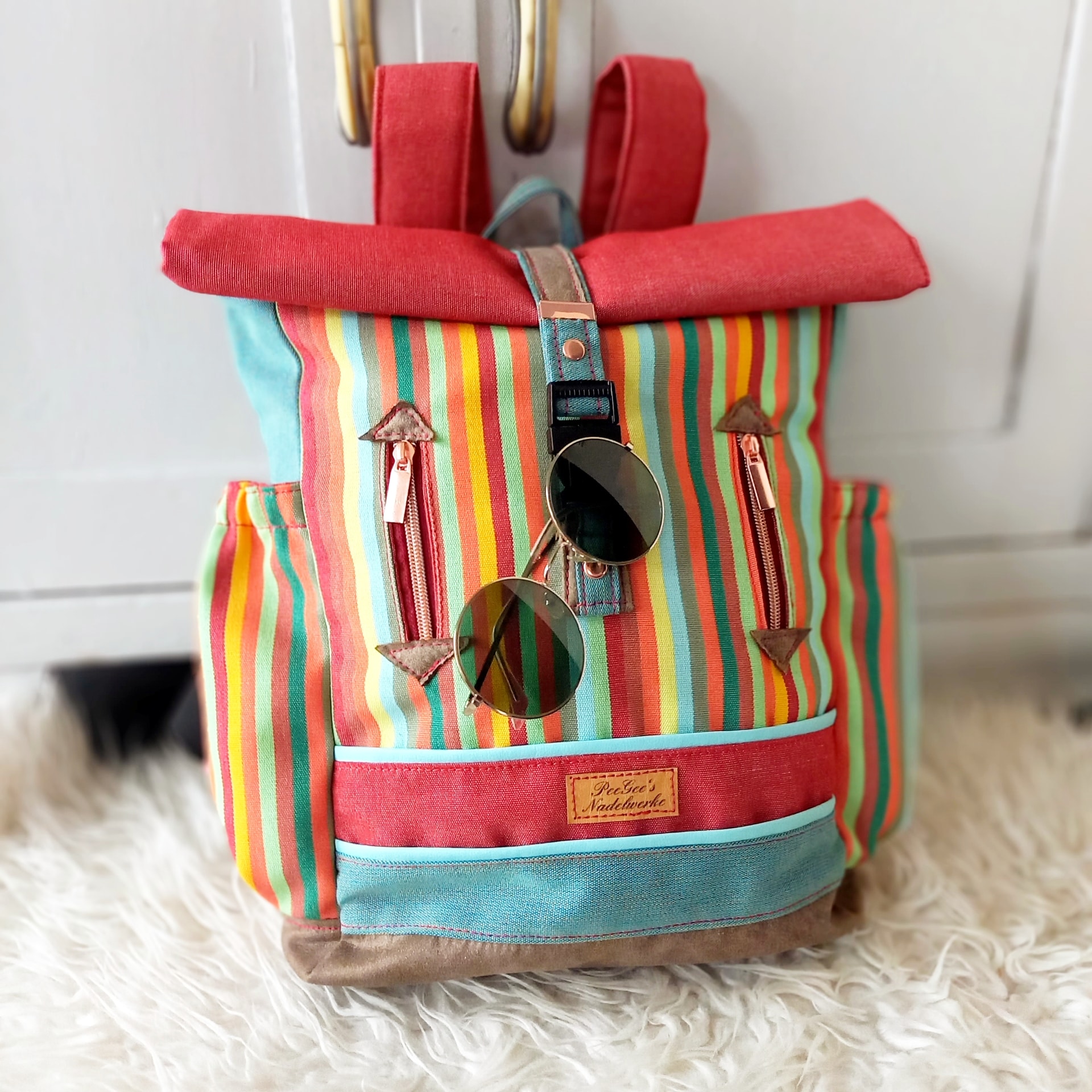 Schnittrebell Baxxter Rolltop-Rucksack Papierschnitt A0