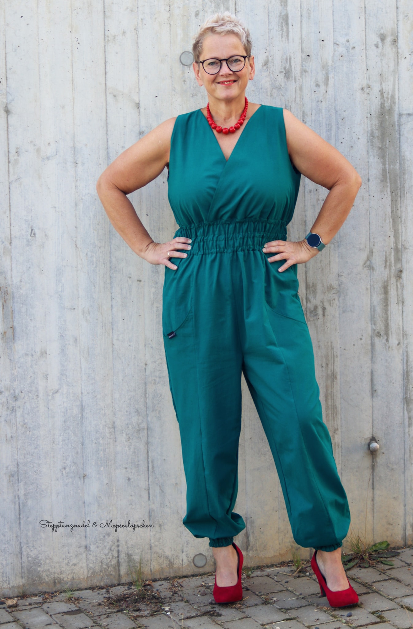 Schnittrebell Ebooks Jumpsuit Jounis Schnittmuster Gr.34-54 Webware