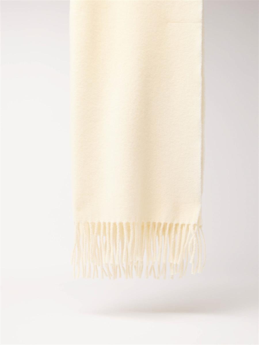 marlowe nature Accessoires Schal aus Wolle Wollschal beige melange