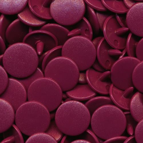 Kam Snaps B34 Plum Purple Druckknöpfe Size 20 matt 50 Sets
