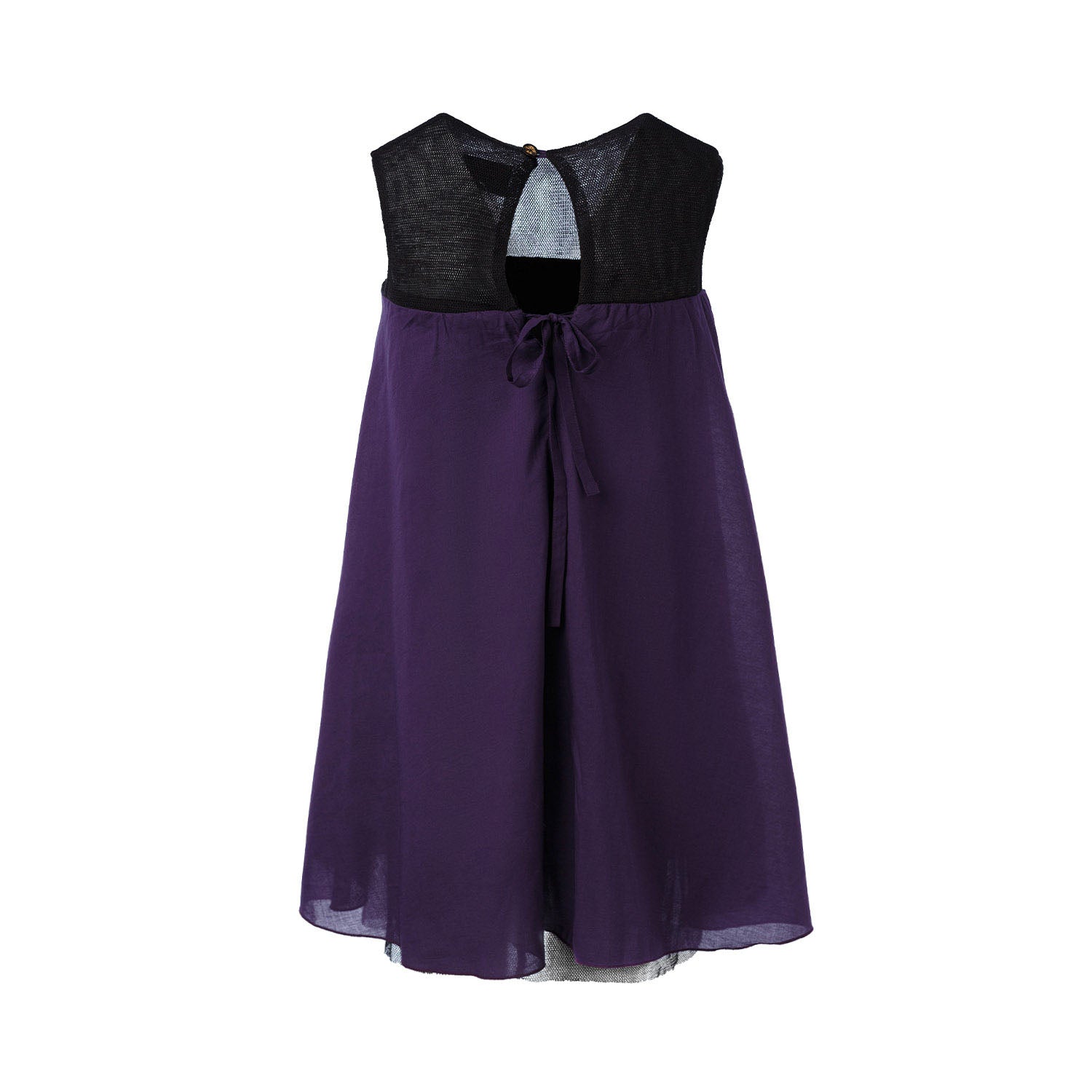 Infantium Victoria Babydoll Kleid Lila Baumwolle Gr 104