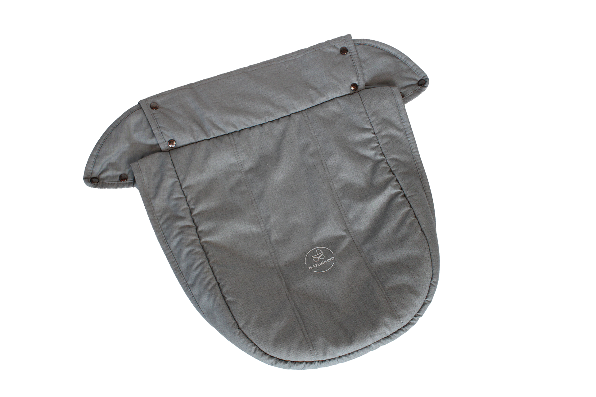 Naturkind Babykorb Max Abdeckung Textilbezug Jade / Sand / Graphit