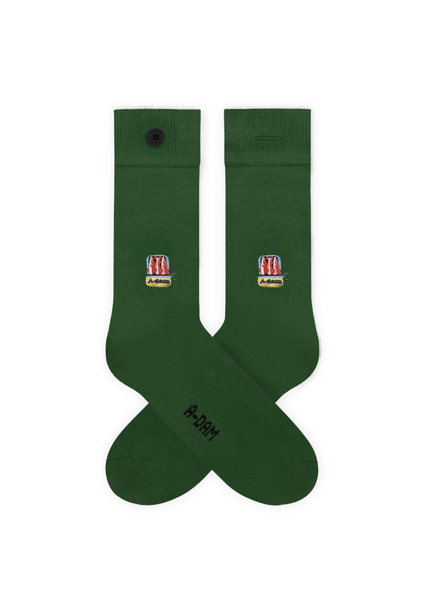 marlowe nature Onno Socken Onno grey 36-40 Bio-Baumwolle Stick