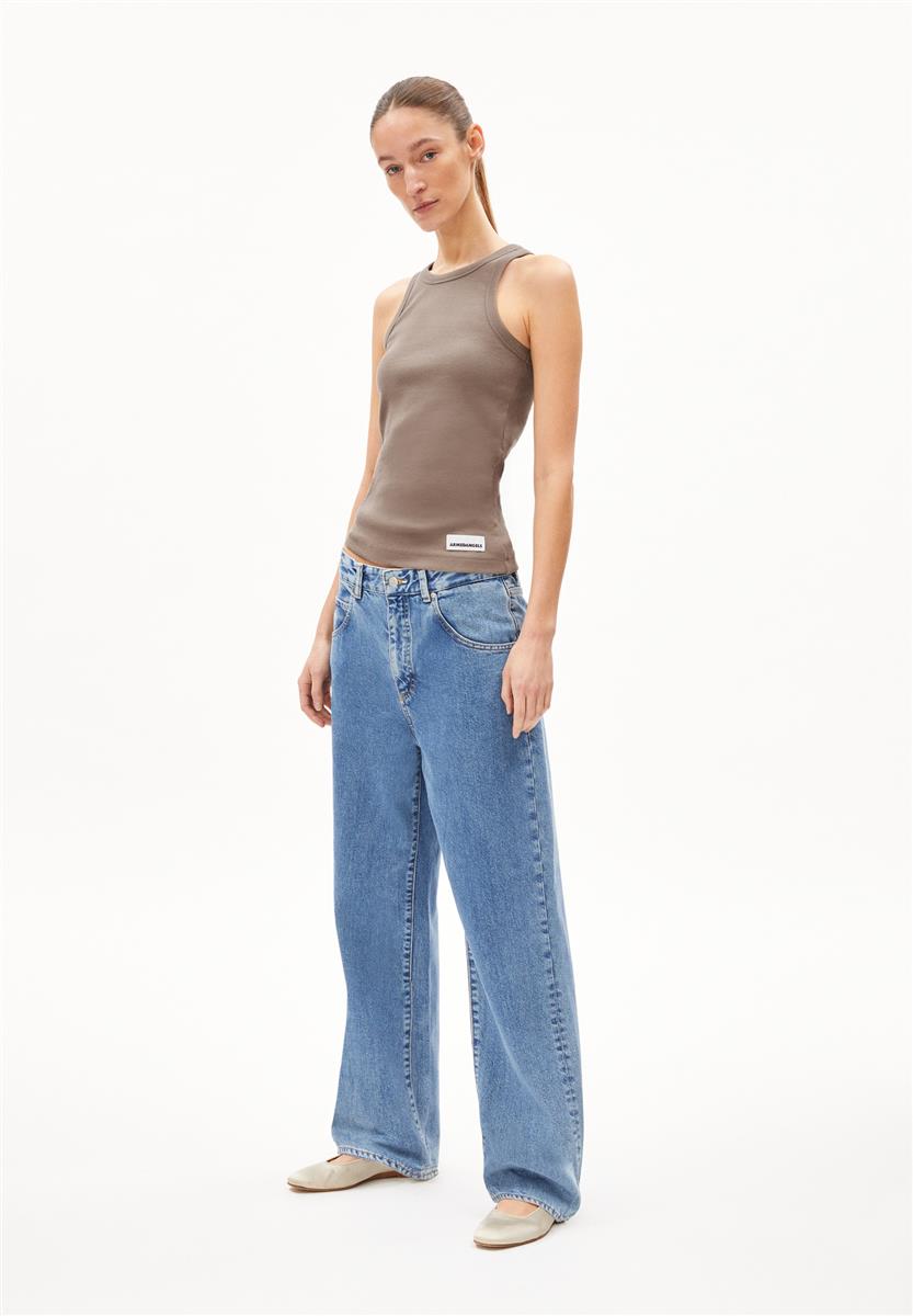 marlowe nature Haayi indigo Jeans indigo stone Recycling-Baumwolle