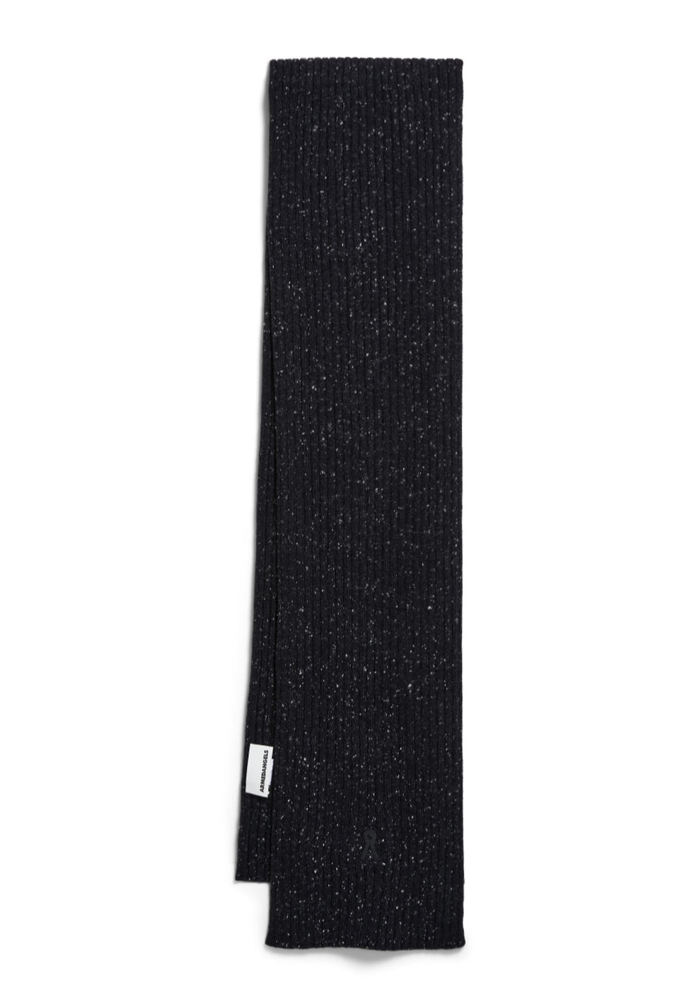 marlowe nature Tweed Knit Scarf Schal black tweed Wolle