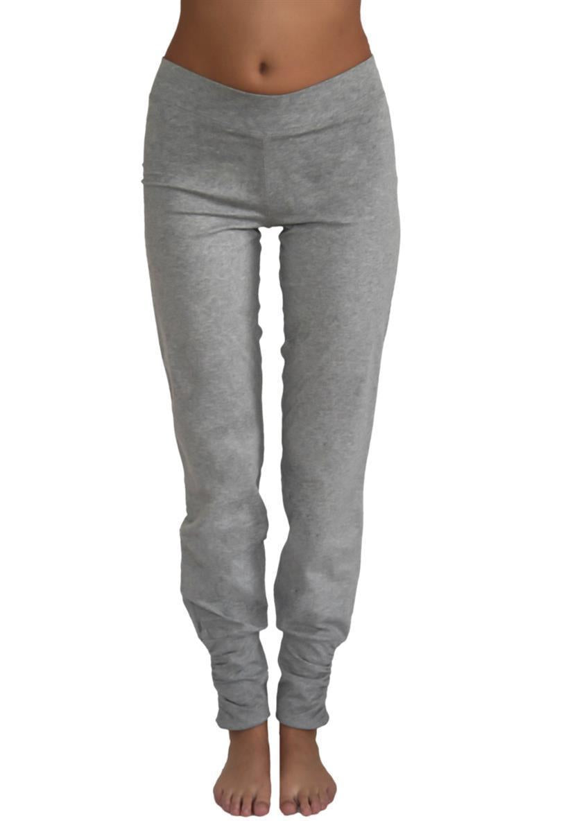 Leela Cotton Yogahose Bio-Baumwolle black Gr. M schmal