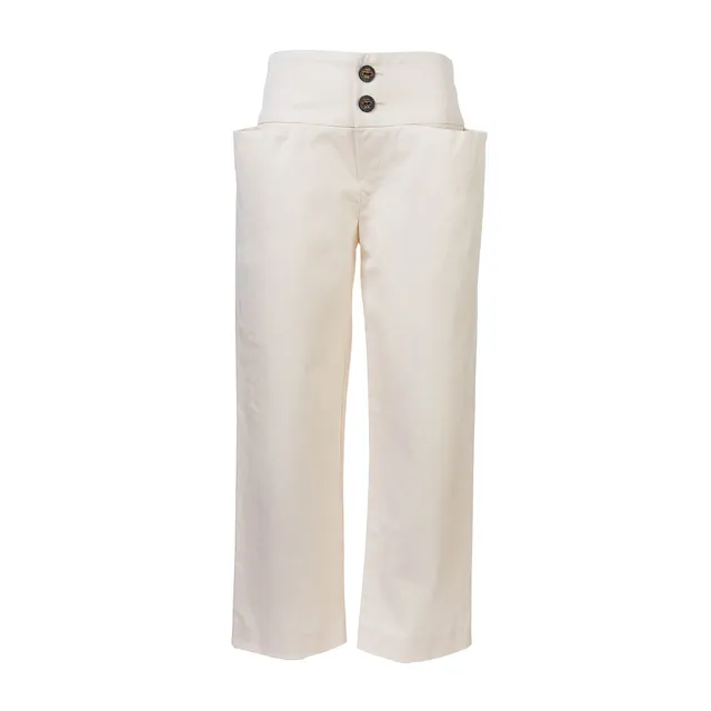 Infantium Victoria Dresses Stoffhose Beige Gr 128 Baumwolle