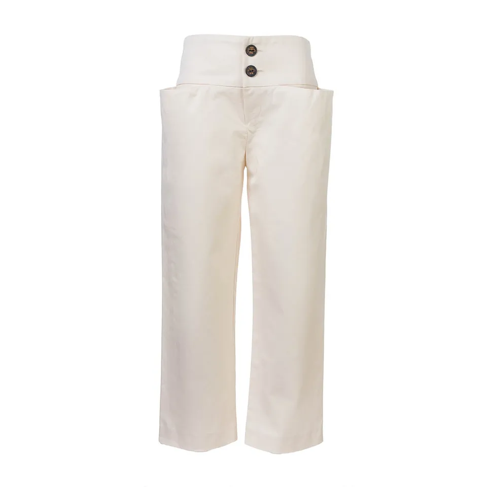 Infantium Victoria Dresses Stoffhose Beige Gr 128 Baumwolle