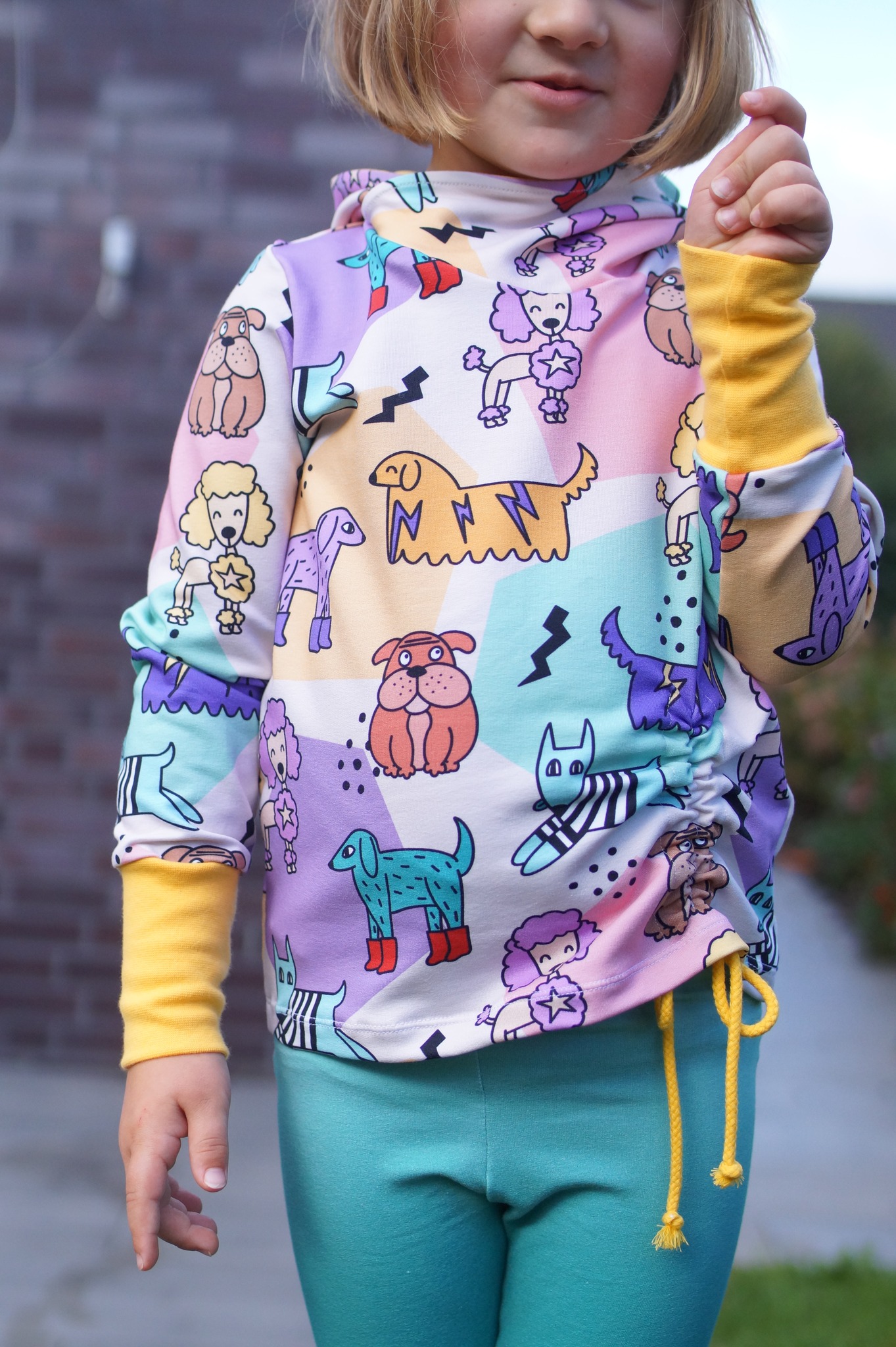 Schnittrebell Senna Kids Pullover Ebook 92-164 Hoodie