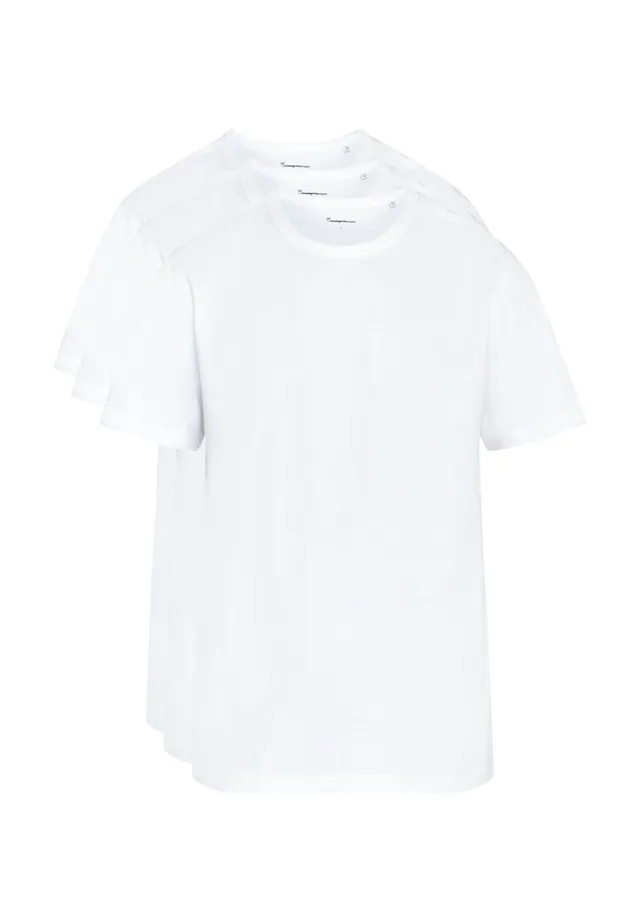 marlowe nature 3-Pack T-Shirt T-Shirt Bio-Baumwolle schwarz 3er