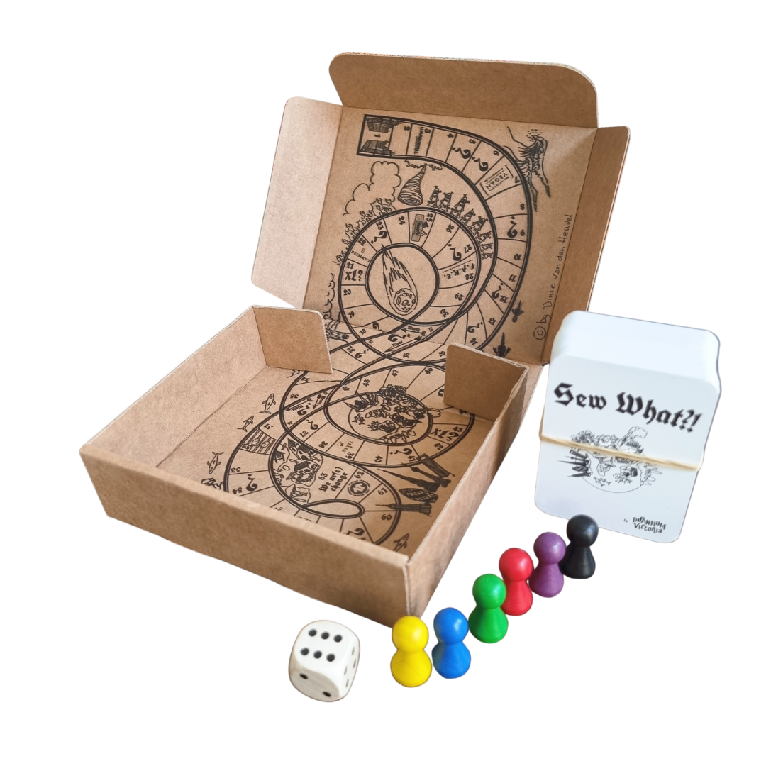 Infantium Victoria Sew What Brettspiel Nachhaltigkeit