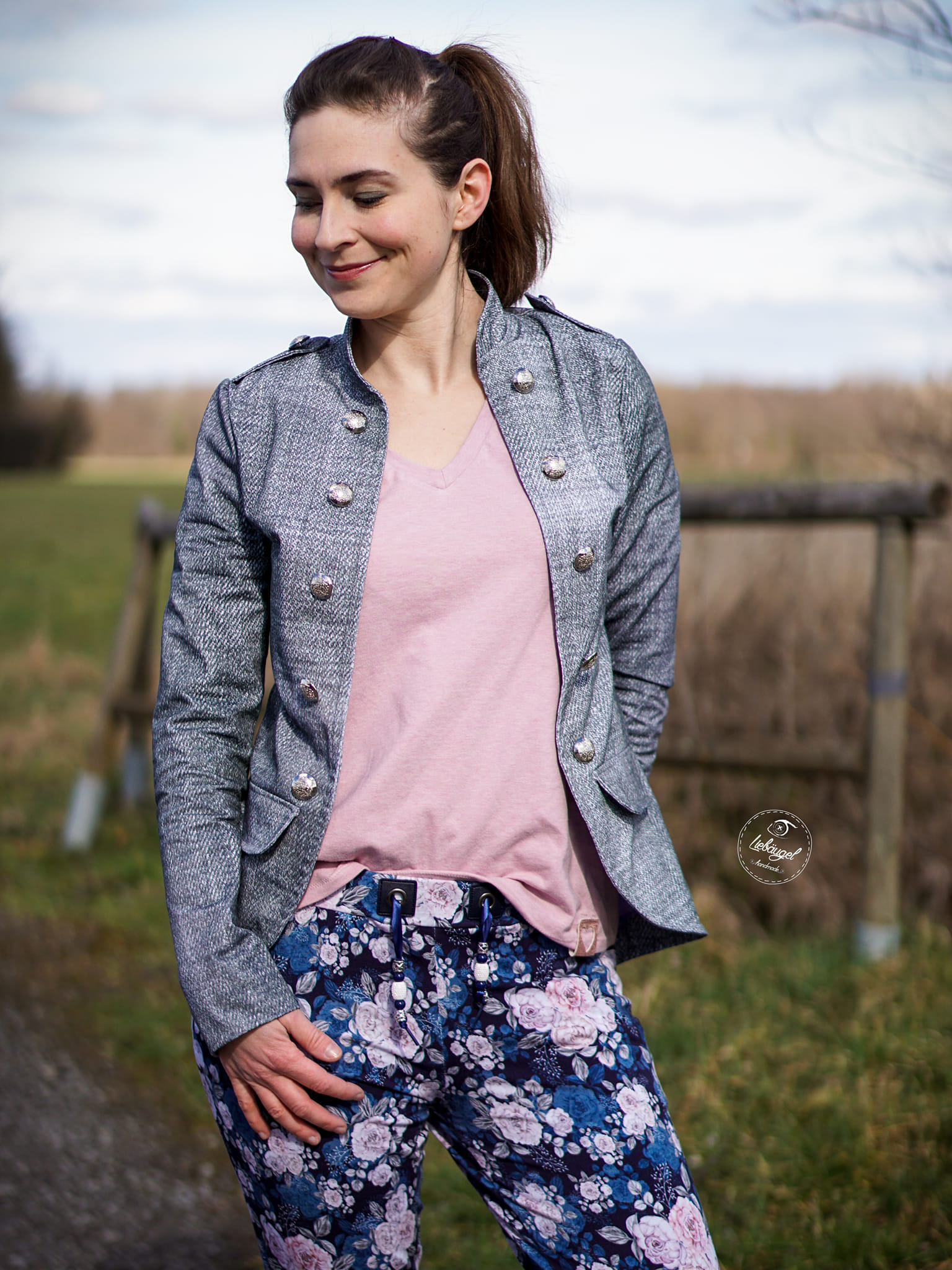 Schnittrebell Molly Blazer Papierschnitt Gr. 34-54 Military
